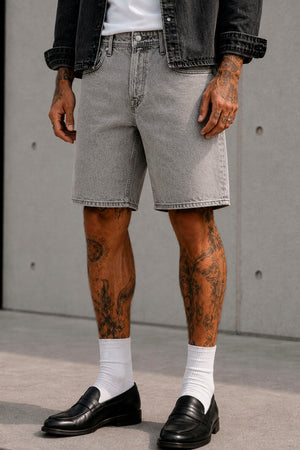 Jack & Jones Tony Original Shorts Grey Denim