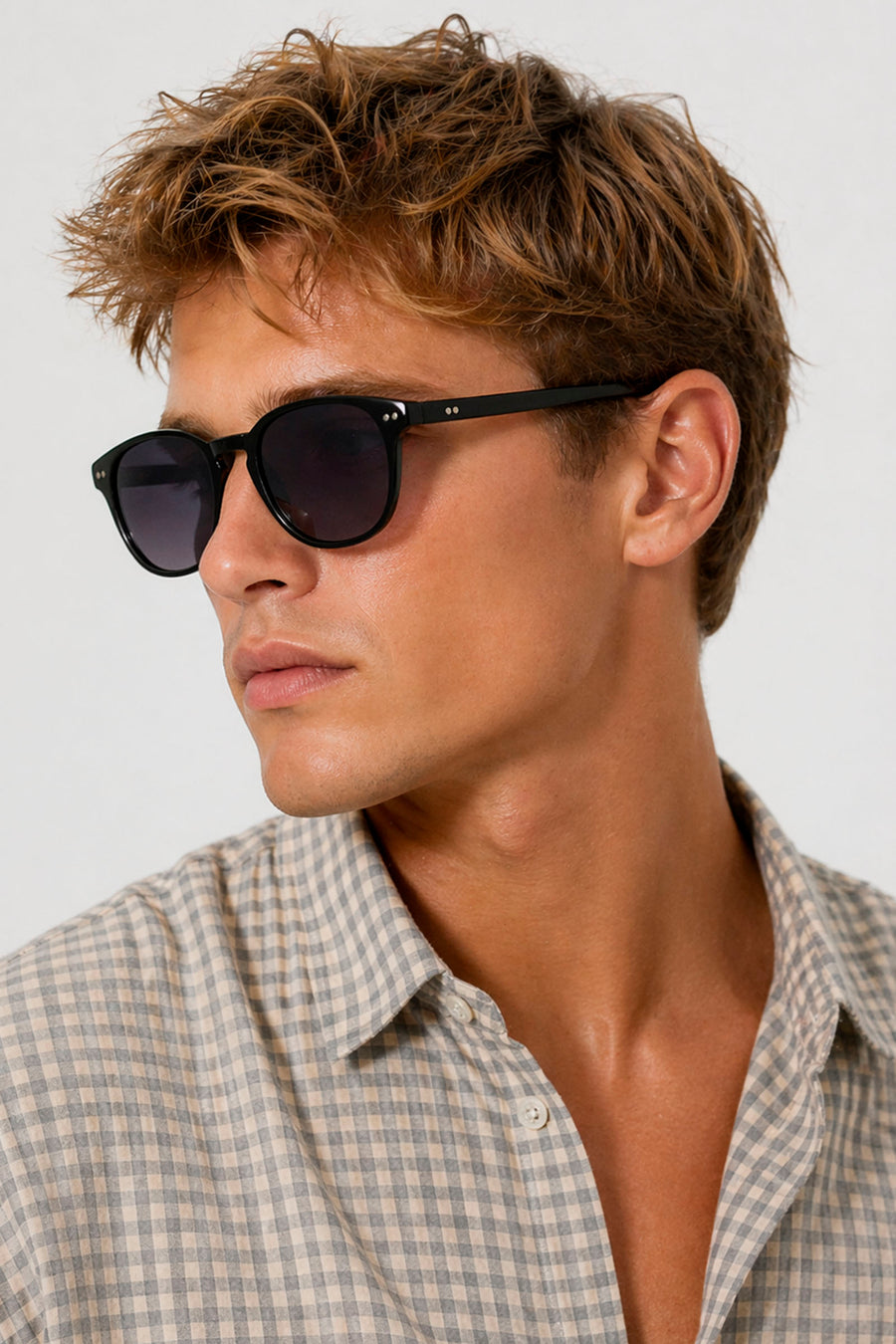 CBA Classic Black Everyday Sunglasses 1339 Fashion Black