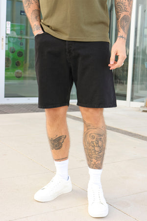 Jack & Jones Tony Original Shorts Black Denim