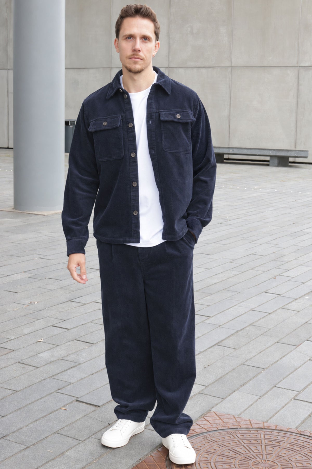 Solid Ethan-Nam Tapered Insignia Blue