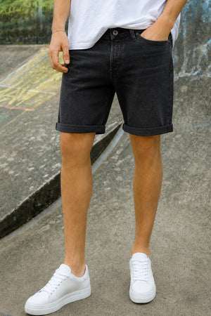 Jack & Jones Rick Regular Fit Shorts 363 Black Denim