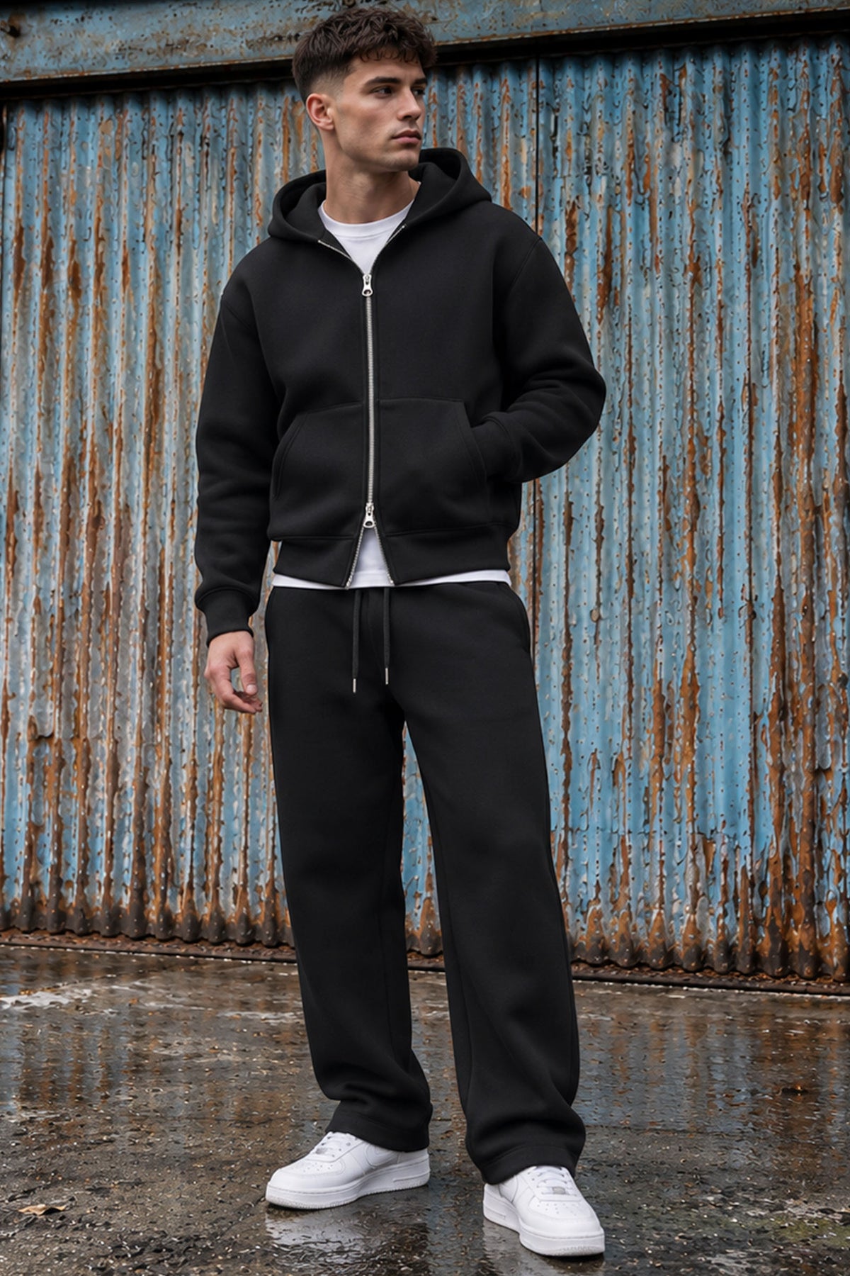 Jack & Jones Legacy Scuba Sweat Pants Black