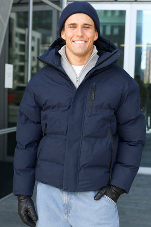 Jack & Jones Trace Alpha Puffer Jacket Sky Captain