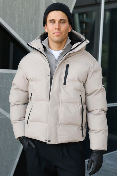 Jack & Jones Trace Alpha Puffer Jacket Dove