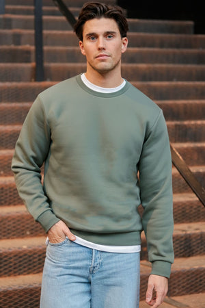 ONLY & SONS CERES CREW NECK Castor Gray