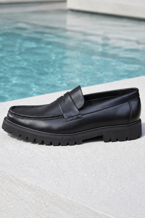 Liebhaveri Plain Loafer Black