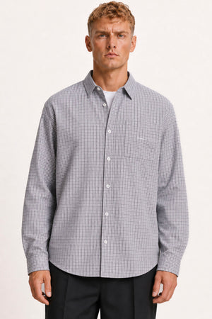 Jack & Jones Legacy Loose Check Dove