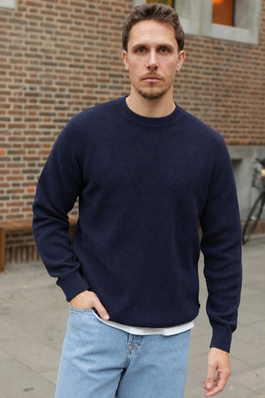 Solid Vian Crew Insignia Blue