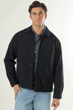 Only & Sons Gereth Life Stretch Shacket Black