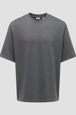 Only & Sons Millenium Ovz SS Tee Grey Pinstripe