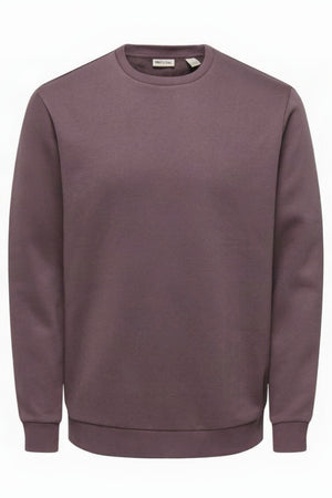 Only & Sons Ceres Crew Neck Huckleberry