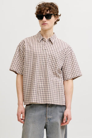 Jack & Jones Savona Austin Shirt SS Antique White