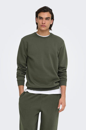 Only & Sons Ceres Crew Neck Beluga