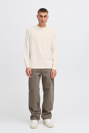 Solid Dreynaldo Longsleeve T-shirt Off White