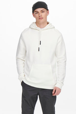 Only & Sons Ceres Hoodie Cloud Dancer
