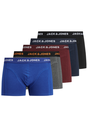 Jack & Jones Black Friday Trunks 5 Pack Black