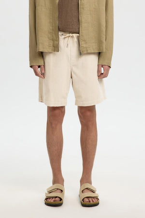 Selected Regular Jace Corduroy Shorts Fog