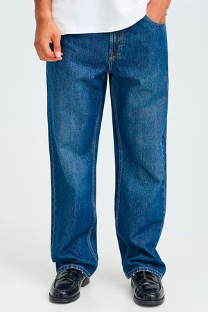 Solid Tommy Vanko Jeans Dark Blue Denim