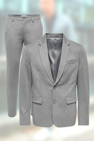 Komplet Comfort Suit - Medium Grey Melange
