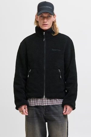 Jack & Jones Norrebro Teddy Jacket Black