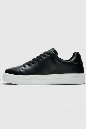 Selected David Chunky Leather Sneakers 2.0 Black