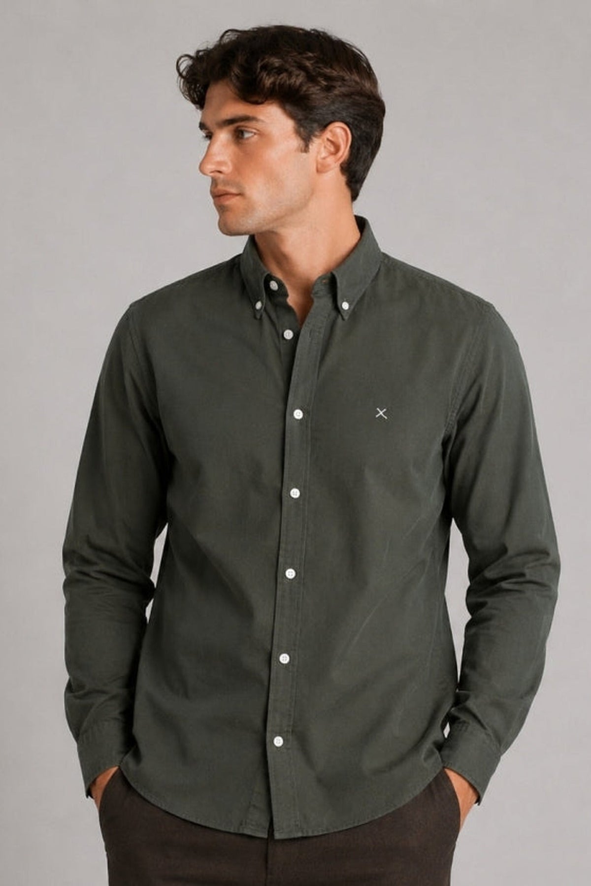 Clean Cut Copenhagen Eske Oxford Dark Forest