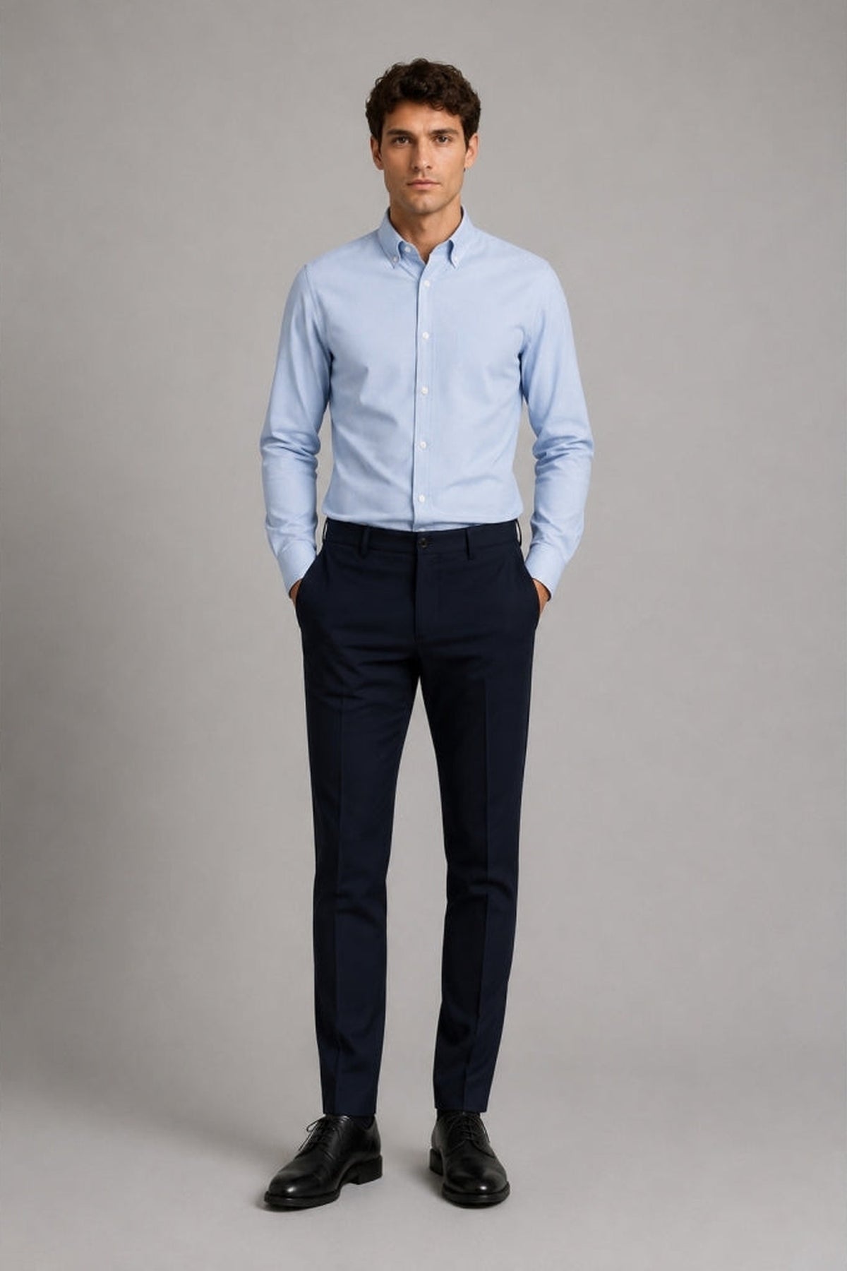 Clean Cut Copenhagen Eske Oxford Skjorte Light Blue