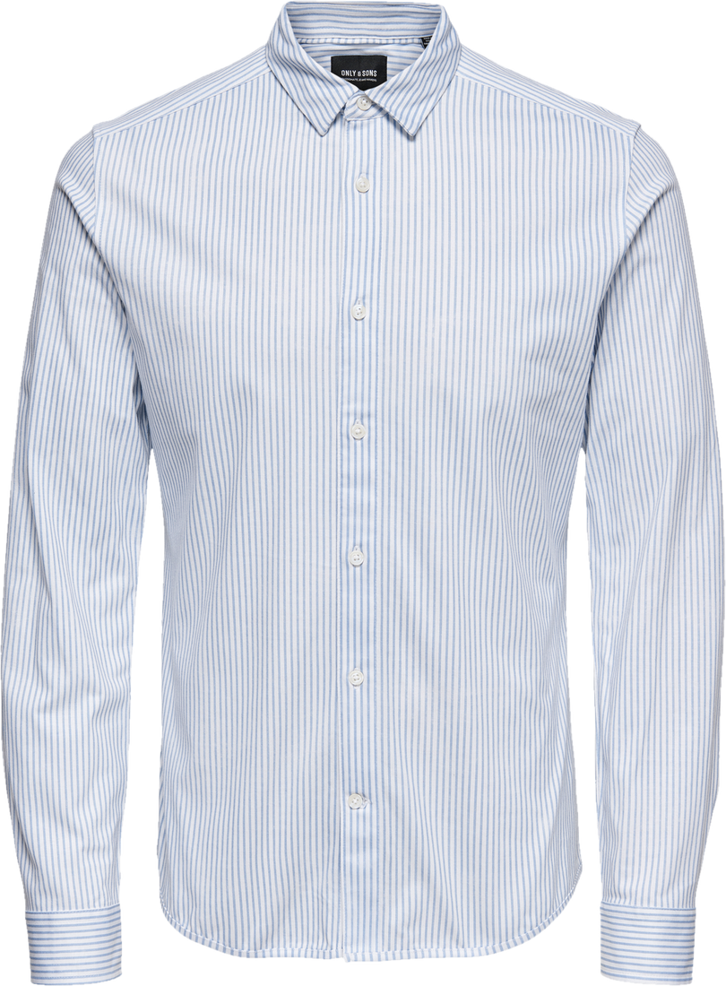 Stribet Cashmere Blue
