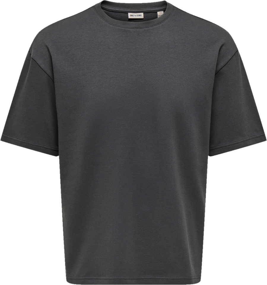 Boxy Grey Pinstripe