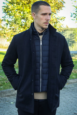 Jack & Jones Harrison Wool Jacket  Black