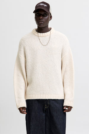 Jack & Jones Kidd Knit Crew Neck Sea Salt