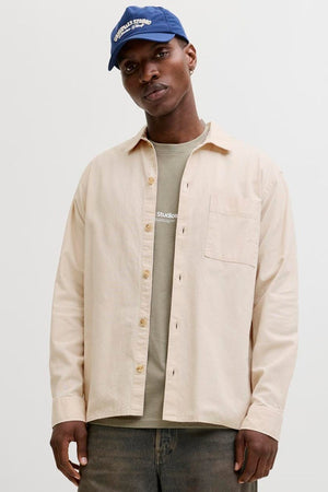 Jack & Jones Jjetristan Overshirt Ls Moonbeam