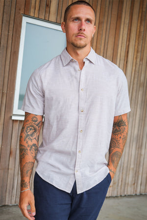 Jack & Jones Summer Shirt SS Crockery