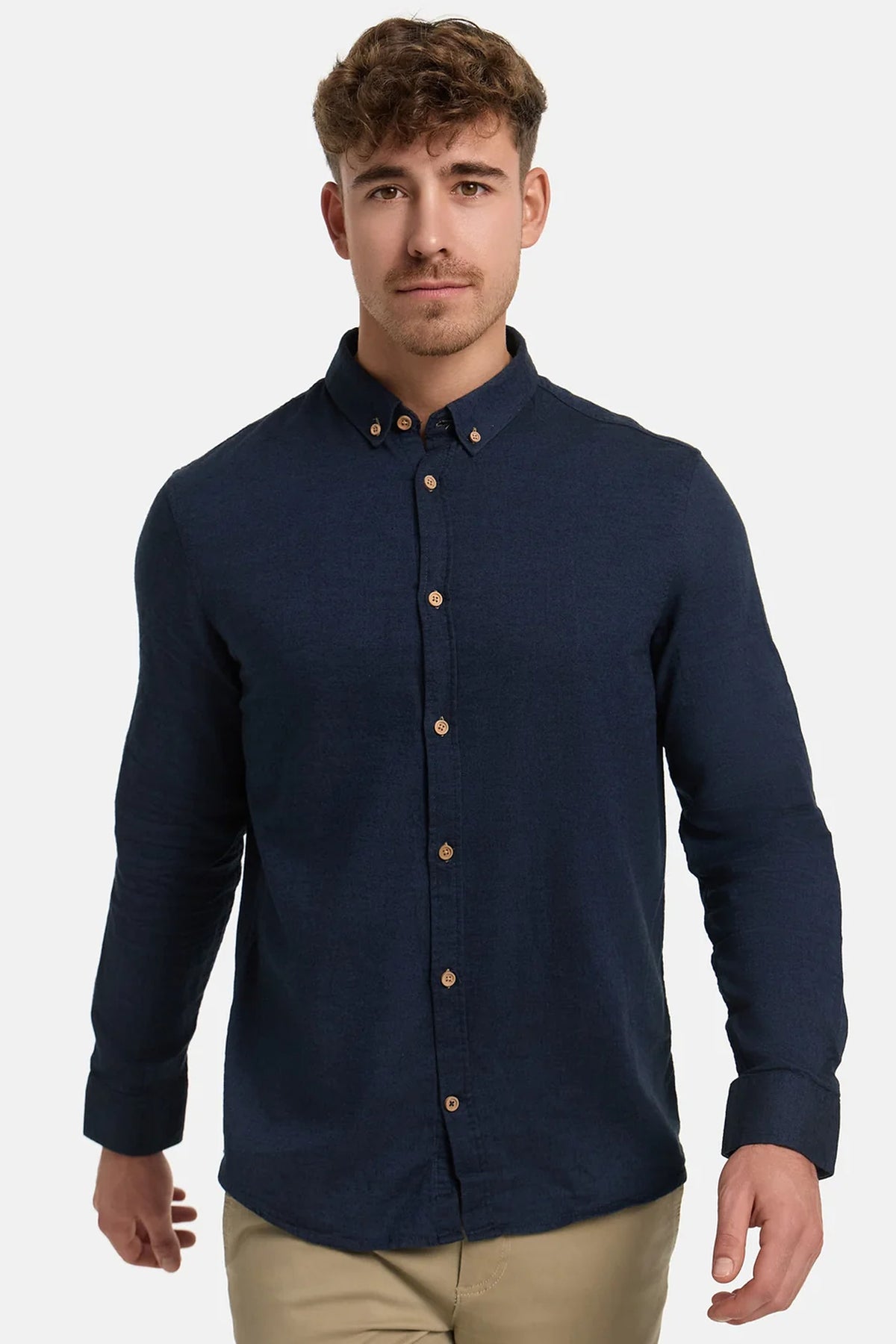 Kronstadt Ksjohan Diego Cotton Shirt Sky Captain