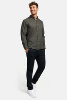 Kronstadt Ksjohan Diego Cotton Shirt Army Mix