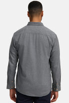 Kronstadt Ksjohan Diego Cotton Shirt Grey Mix