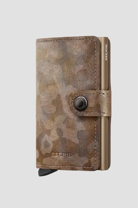 Secrid Miniwallet Jungle Desert Brown