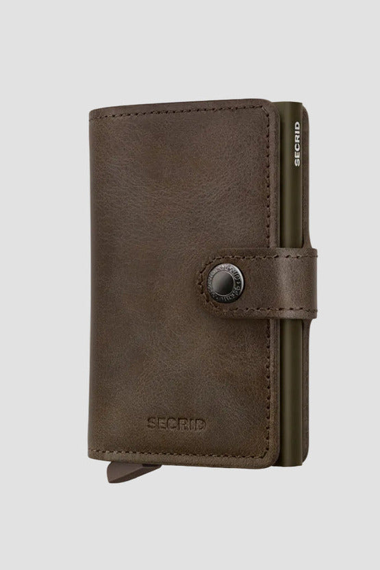 Secrid Miniwallet Vintage Oak Brown