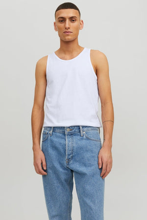 Jack & Jones Basic Tanktop 2 Pack White