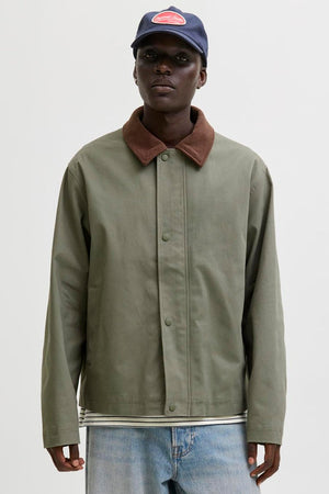 Jack & Jones Graham Worker Jacket Dusty Olive