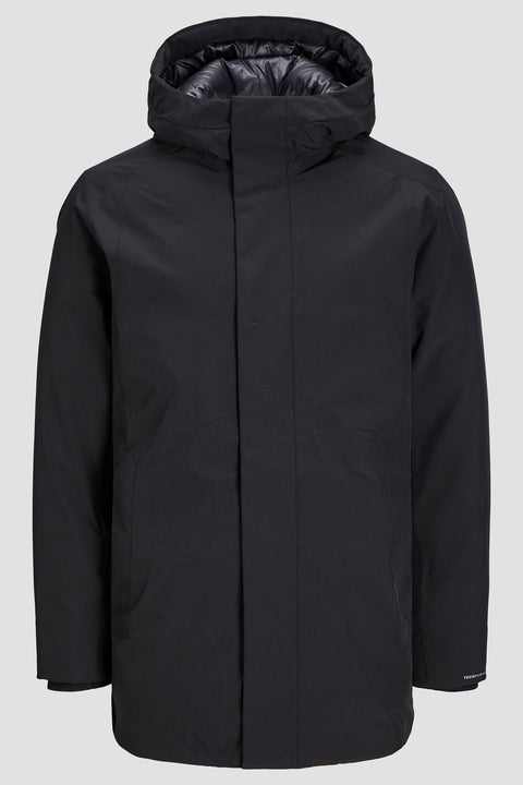 Jack & Jones Keen Stretch Parka Jacket Black