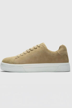 Selected David Chunky Suede Sneaker 2.0 Sand