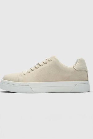 Selected David Chunky Suede Sneaker 2.0 White
