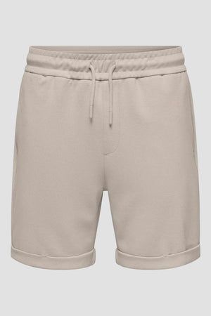 Only & Sons New Kodyl Regular Shorts Silver Lining
