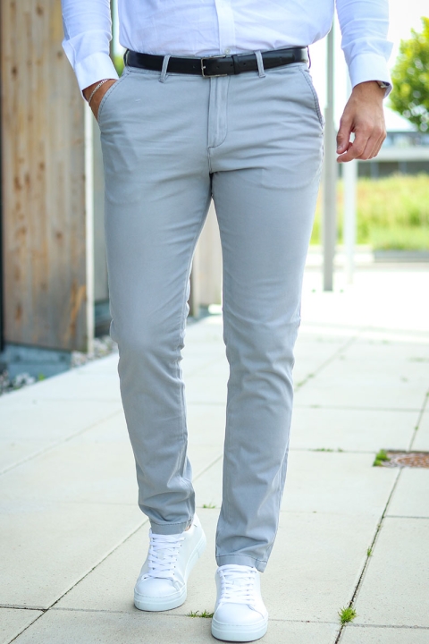 Jack & Jones Marco Bowie Chinos Ultimate Grey