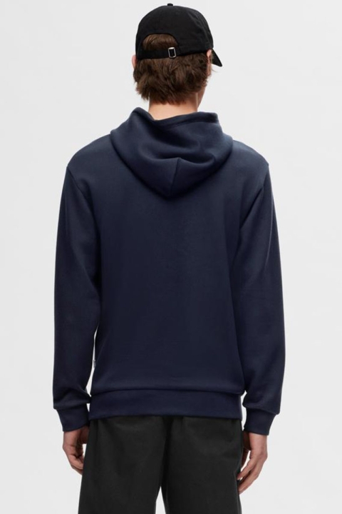 Selected Emanuel Soft Hoodie Sweat Sky Captain