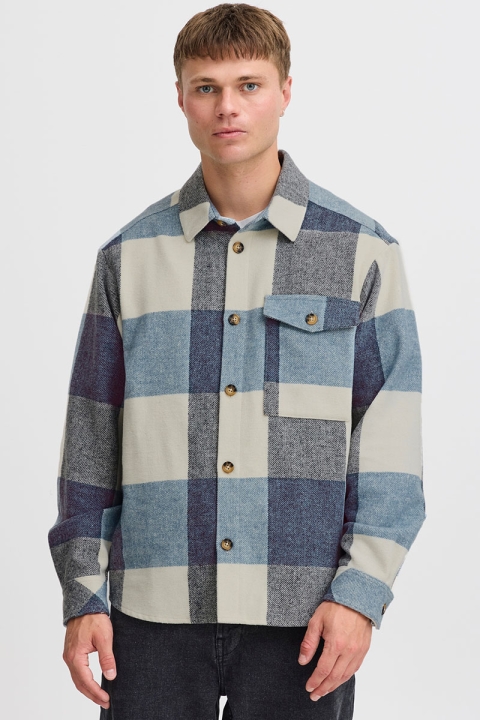 Solid Manheim Shirt Faded Denim