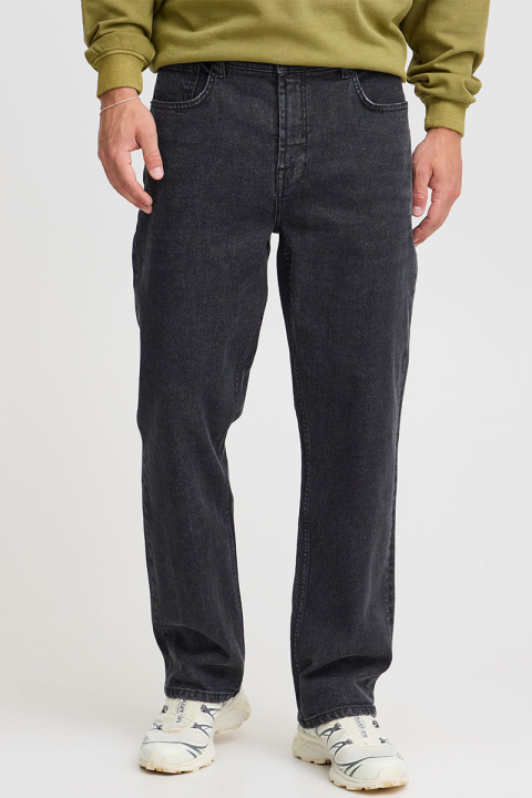 Solid Ryan Relaxed Fit Guled Grey Denim