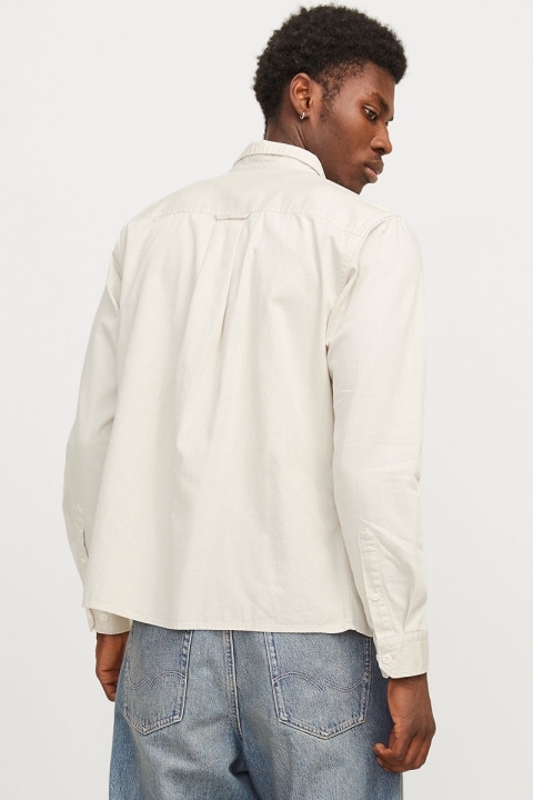 Jack & Jones Travis Shirt LS Moonbeam