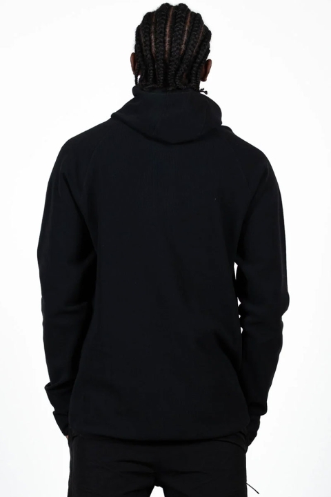 Fat Moose Christopher Structured Hoodie Black